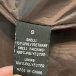 Baccini  Faux Brown Leather Jacket size S length 22” bust 32” BNWOT Photo 6