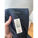 Talbots NWT  Denim Chambray Ruffle Pocket Pencil Skirt Photo 5