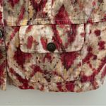 Chico's Women's Pink Lolla Rossa Linen Blend Short Sleeve Button Front Jacket S Photo 5