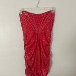 Hello Molly Sequin Pink Dress Photo 3