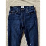 Hudson Women's Blue Denim Low Rise Stretch Blair Super Skinny Jeans Size 24 Photo 1