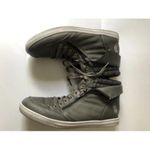 U.S. Polo Assn. Womens Mila High Top Fashion Sneaker size 10 Grey Photo 2