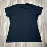 Black 'I Lava You' Graphic T Photo 4