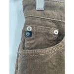 AG Adriano Goldschmied  The Mari High Rise Straight Corduroy Pants Size 27 Photo 5
