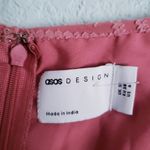 ASOS  Design Dusty Pink Pleated Midi Dress Photo 5