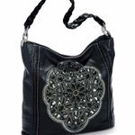 Brighton Black Anju Soft Leather Bucket Bag M Photo 1