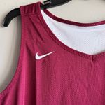 Nike Women's Burgundy and White Basketball Jersey Tank Reversible Size XXL Photo 3