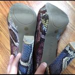 Cosmopolitan  Faux Snakeskin Shaped Pump Size 6 1/2 Photo 6