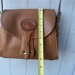 Dooney & Bourke Vtg Essex Tan Pebble Leather Crossbody Purse Adjustable Strap Photo 5