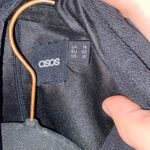 ASOS  Black Sleeveless Cut-Out Keyhole High Neck Midi Dress Women's Size 10 Photo 5