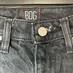 Urban Outfitters BDG girlfriend high rise black distressed shorts size 25 Photo 3