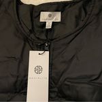 Socialite  Black Quilted Oversized Vest Small/Medium NWT Photo 2