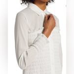 Veronica Beard  Kelsey smocked cotton shirt dress Photo 3