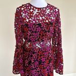 Shoshanna  Dyer Dress in Fuchsia Multi Size 6 Photo 5