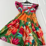 Farm Rio Foliage Mix Cotton Mini Dress, Size XS Photo 6