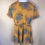 Madewell Women's Sweetgrass Ruffle Sleeve Dress Size 2 Floral Knee Length Travel Photo 6