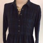Gap Plaid Shirt Dress NWT Photo 1