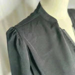 Source Unknown Women's Black Short Sleeve Blouse (570) Photo 4