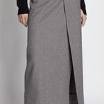 ZhiZhi Wool Grey Maxi Skirt Proenza Schouler Size US 2 / UK 6 Gray Photo 0