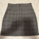 Brandy Melville Gray Plaid Skirt Photo 1