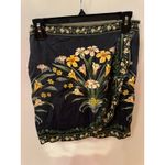 Farm Rio  Flowers Arch Wrap Front Mini Skirt - Vibrant Floral Photo 2