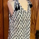 Lucky Brand  ethnic Jaipur fabric tank top Photo 5
