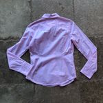 Lilly Pulitzer  Pink Button Down Chambray Shirt Photo 3