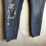 Pistola size 27 Boyfriend Jeans Button Fly Distressed Light Wash Tapered Relaxed Photo 3
