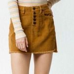 Indigo Rein (Junior) Half Button Front Mini Skirt Photo 0