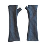 TV SERIES / MAJOR MOTION PICTURES STUDIOS WARDROBE OSGray Fingerless Elbow Length Gloves Gray Photo 0