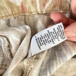 carole little Linen Wide Leg Straight Pants Boho Festival Retro Earthy Size 10 Photo 5