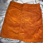 Old Navy Burnt Orange Corduroy Skirt Photo 1