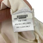 WHIT Silk White Shift Dress Size Petite Photo 8