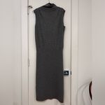 Reiss NEW  Hester Knitted Wool-Cashmere Blouson Top Midi Dress Large Photo 7