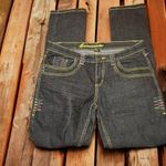 Evolution Girl Jeans Straight Thick Stitching Size 13/14 NWT Photo 0