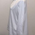 Paradox Activewear Paradox Womans XL White 1/4 zip pullover athletic Long Sleeve Shirt Running Gym Photo 4