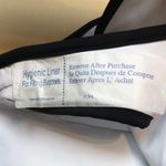 NWOT Women’s Beach Vacation Open Back White Black Long Sleeve One Piece Swimsuit Size L Photo 3