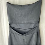 Wasabi + Mint Take A Minute Wide Leg Strapless Jumpsuit in Black small Photo 6