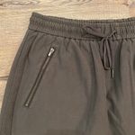 Athleta  Women's size 8 Gray Cotton and Spandex Drawstring Skirt with Pockets Photo 1