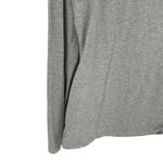 Banana Republic  Women's Heather Gray Crewneck Long Sleeve Top Size Small Photo 4