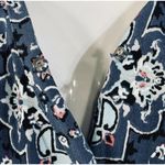 Style & Co  Medium Jumpsuit Floral Surplice V-Neck Dolman Sleeve Stretch Multi Photo 3