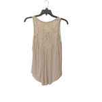 Jolt  Ivory Beige High Front Low Back Sleeveless Top Medium New With Tag Photo 1