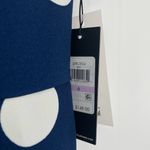 Karl Lagerfeld  Paris Women's Navy Polka Dot Wide Leg Sleeveless Jumpsuit Size 6 Photo 7