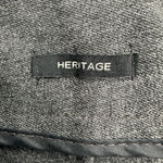 Talbots  | Size 4 | Gray Heritage Flat Front Straight Leg Side Zip Dress Pants Photo 3