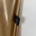 Lulus  Sleek and Sweet Champagne Satin Cutout Backless Slip Midi Dress XL NWT Photo 7