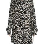 Kate Spade Leopard Print Trench Raincoat Photo 2