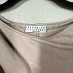 Brunello Cucinelli  Draped Ruched Dress Size XL Photo 2