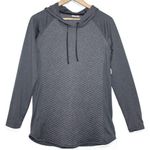 Columbia  Gray Long Sleeve Quilted Drawstring Athleisure Hoodie XK0207 Size M Photo 0