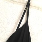 AKA Y2K black & gold tiered silk mini dress XS/S Black Photo 7