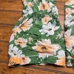 Gilligan & OMalley Womens Sleepwear Lounge Pants L Floral Green White Orange Size L Photo 1